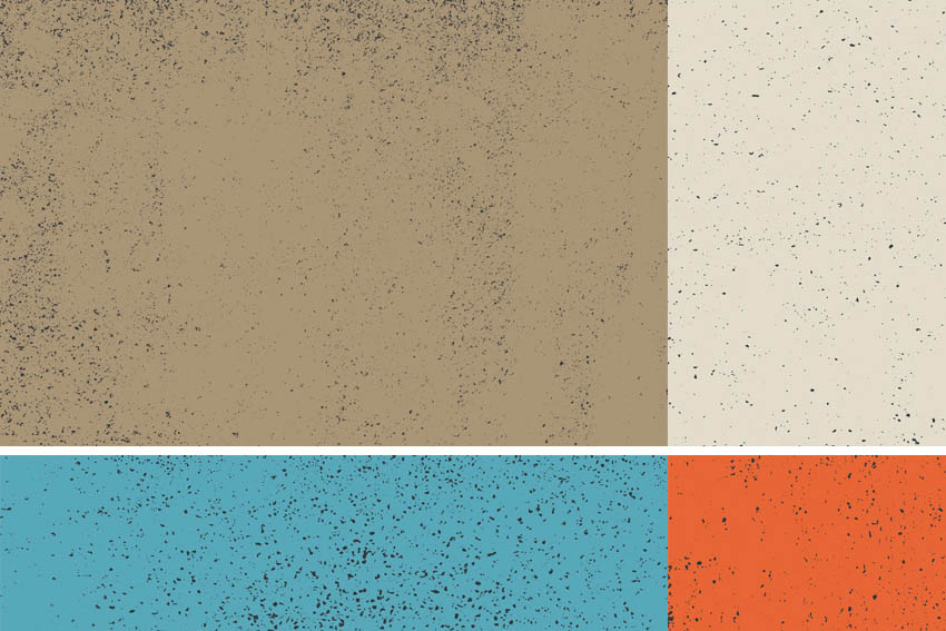 7 Speckled Vector Textures 